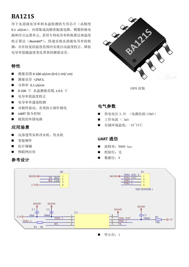 BA121S 中文规格书