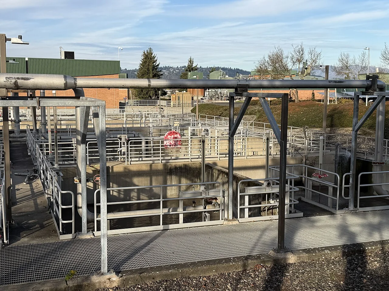 Sitio típico de aplicación de tratamiento de aguas residuales